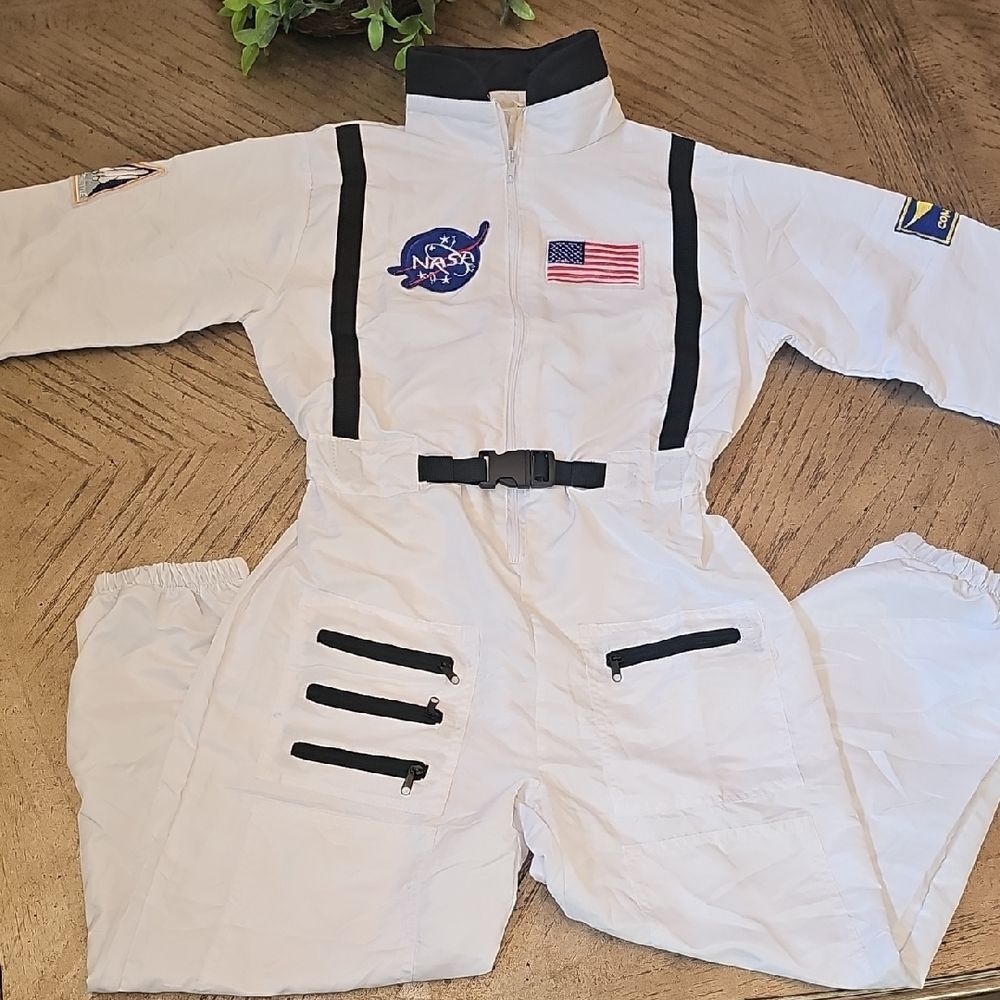 Astronaut Nasa Costume Jumpsuit  8-10